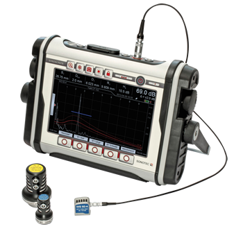 高性能デジタル超音波探傷器 ST-10
