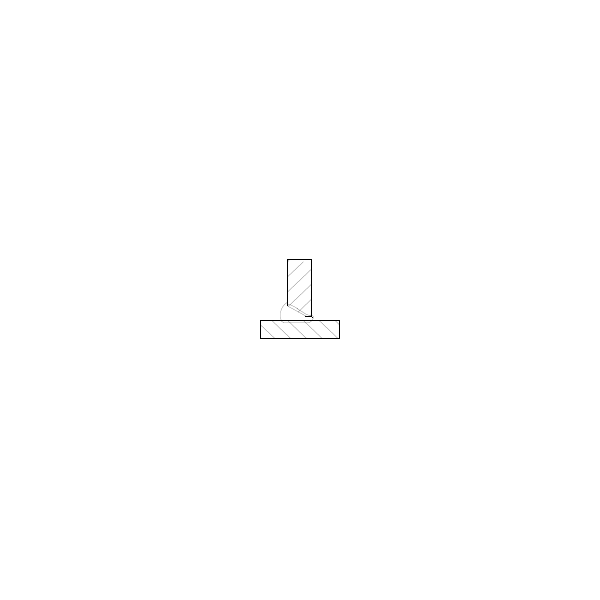 Ｔ継手 150×250×300×25mm