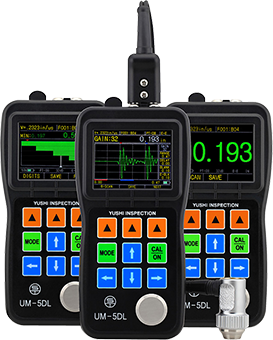 超音波厚さ計 UM-5シリーズ（リアルタイム波形表示）