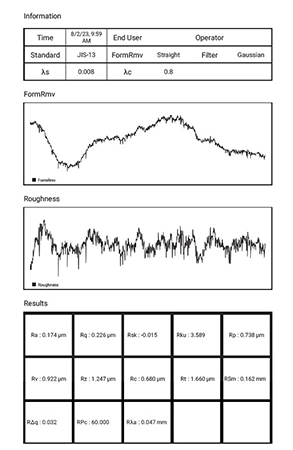 測定結果（PDF）