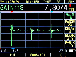 従来機種では対応できなかった音速10,000m/s以上の材料も測定可能の 画像